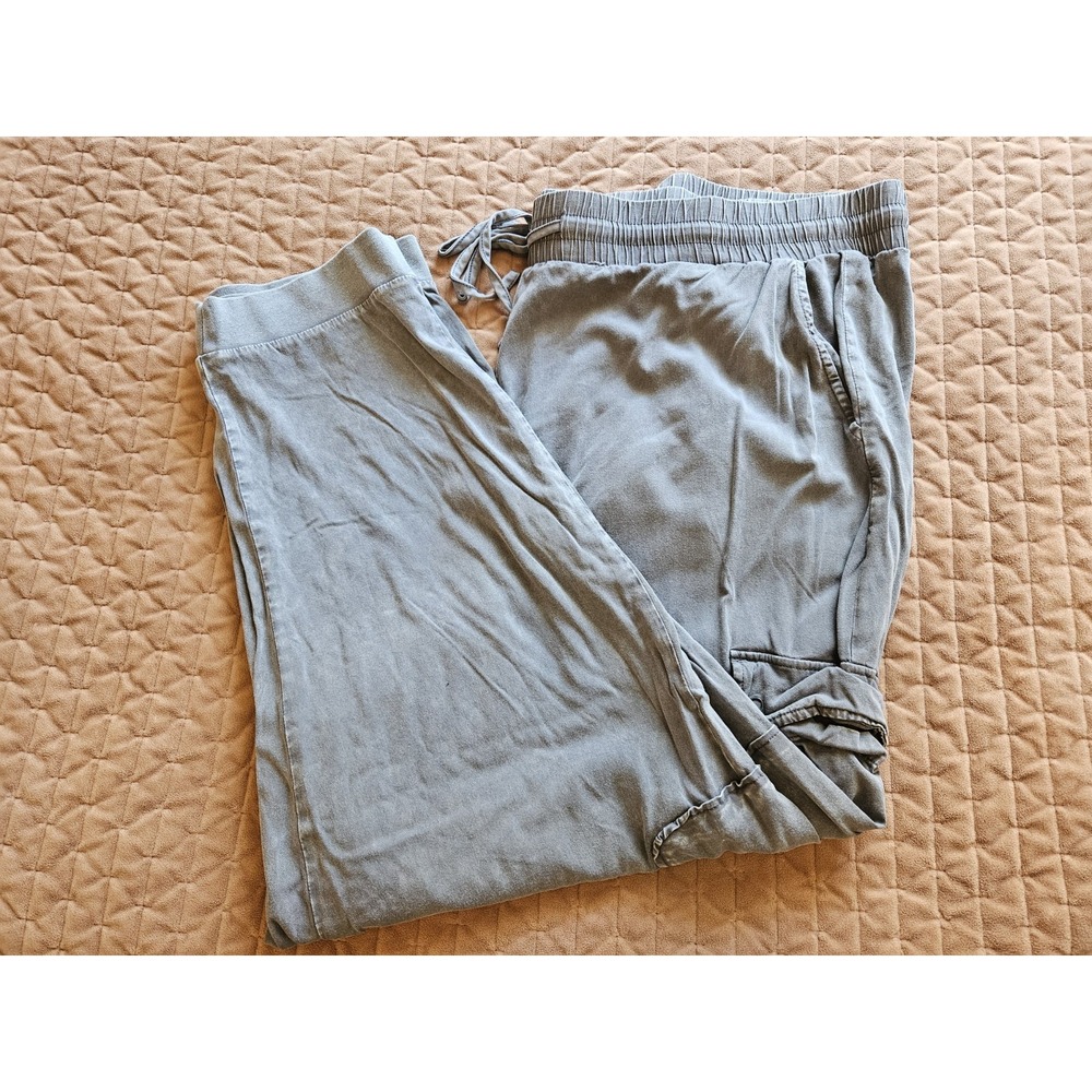 Torrid Active 80's Style Acid WQashed Cargto Elastic Waist Pockets Joggers +4X
